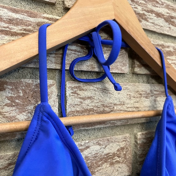 George Blue Bathing Suit Top - Picture 7 of 8